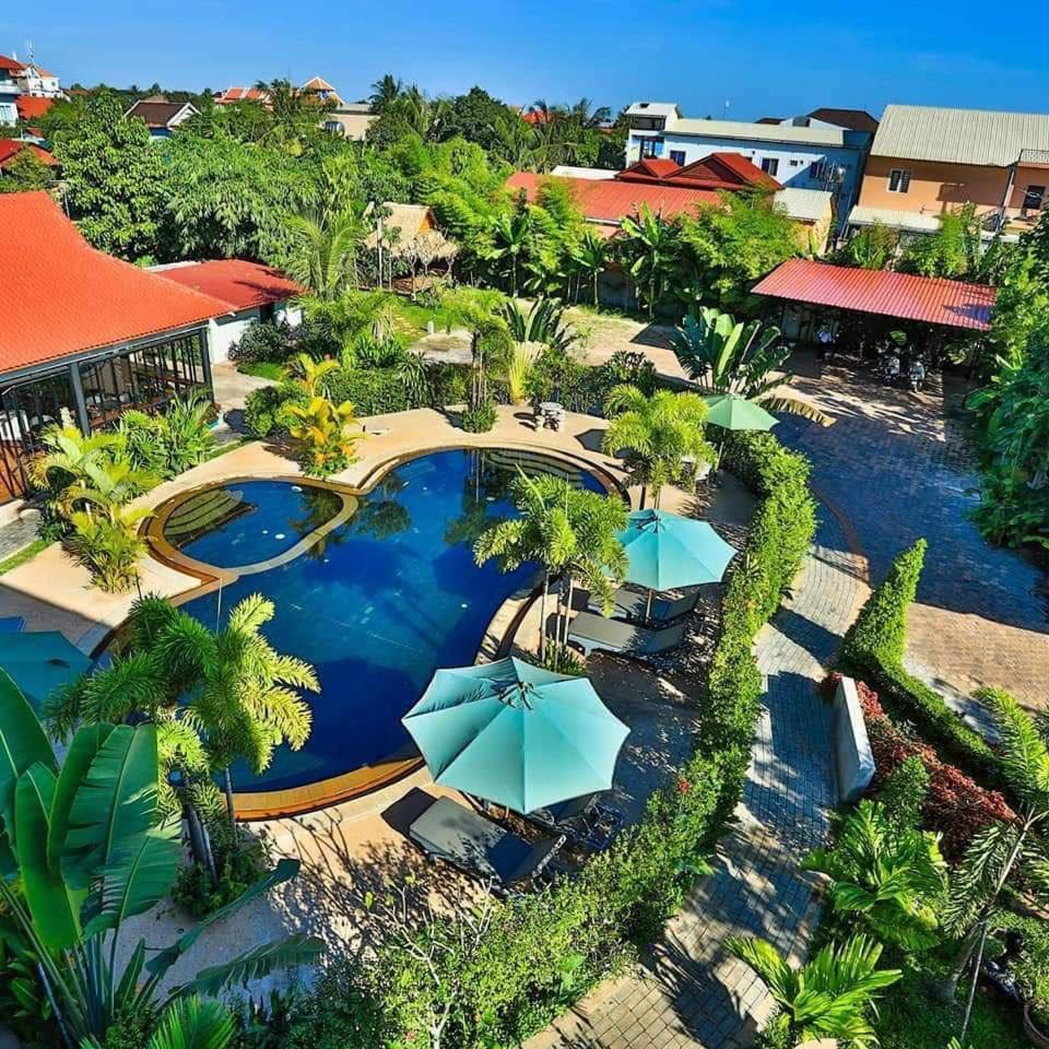 Lucky Garden Boutique Hotel Siem Reap Exterior foto