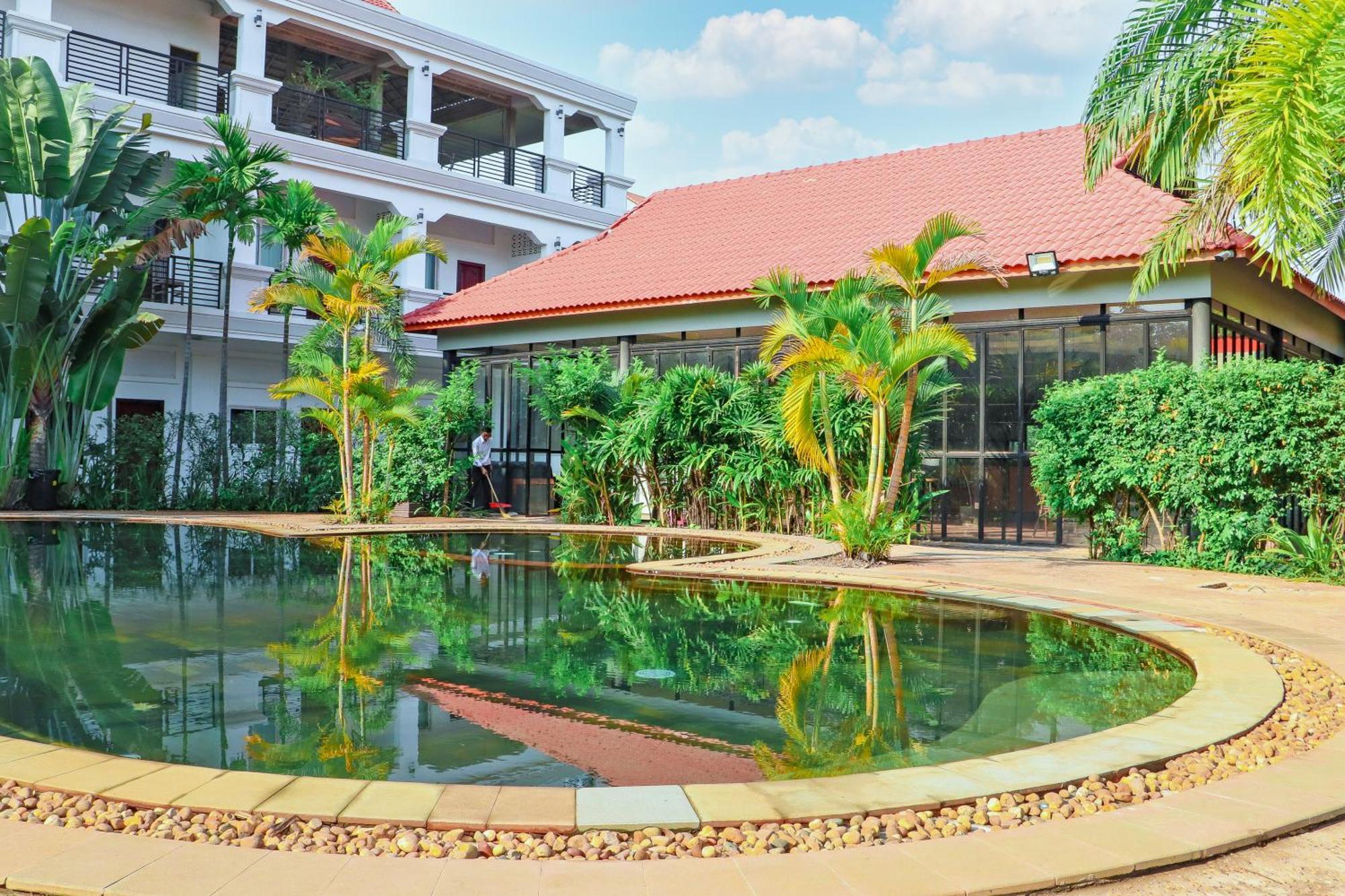 Lucky Garden Boutique Hotel Siem Reap Exterior foto
